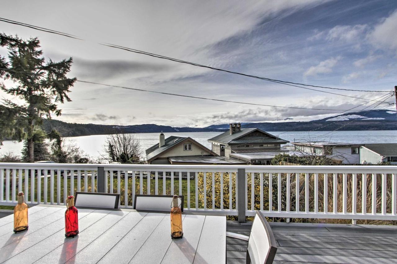 Idyllic Waterfront Cottage With Beach And Sunset Views Port Townsend Buitenkant foto