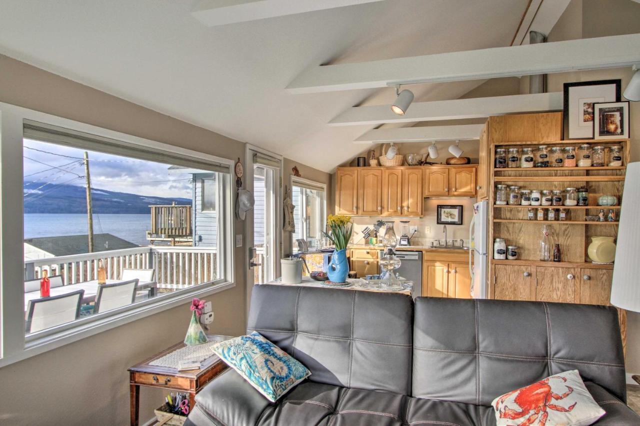 Idyllic Waterfront Cottage With Beach And Sunset Views Port Townsend Buitenkant foto