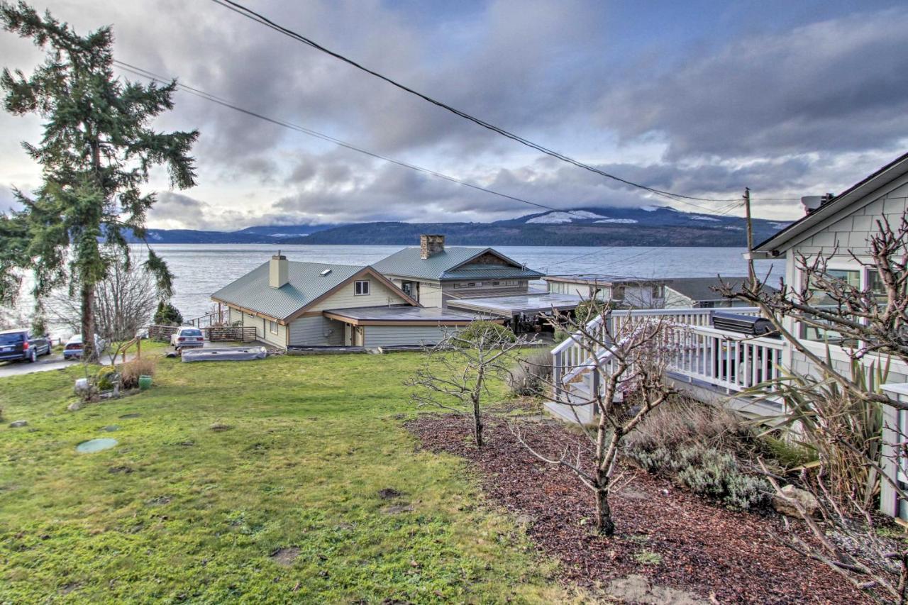 Idyllic Waterfront Cottage With Beach And Sunset Views Port Townsend Buitenkant foto