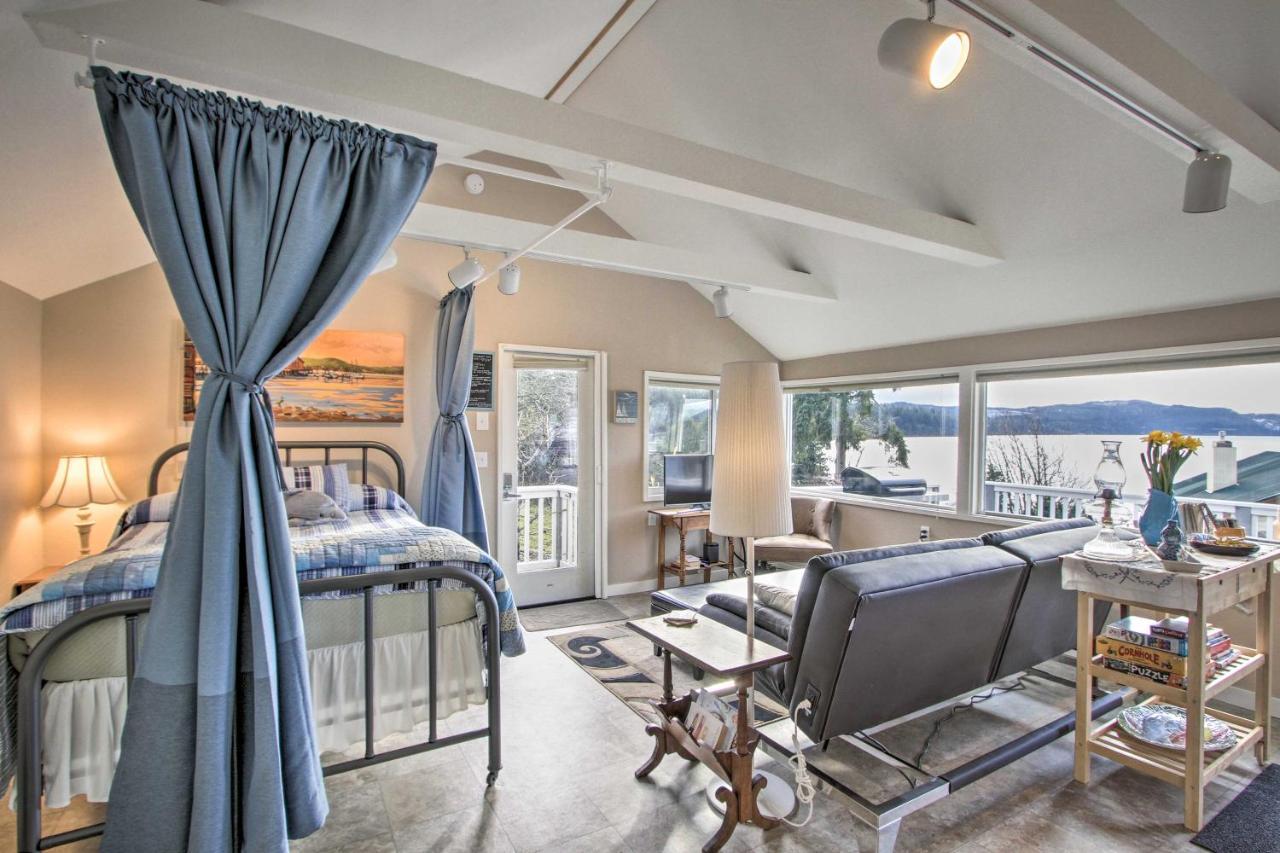 Idyllic Waterfront Cottage With Beach And Sunset Views Port Townsend Buitenkant foto